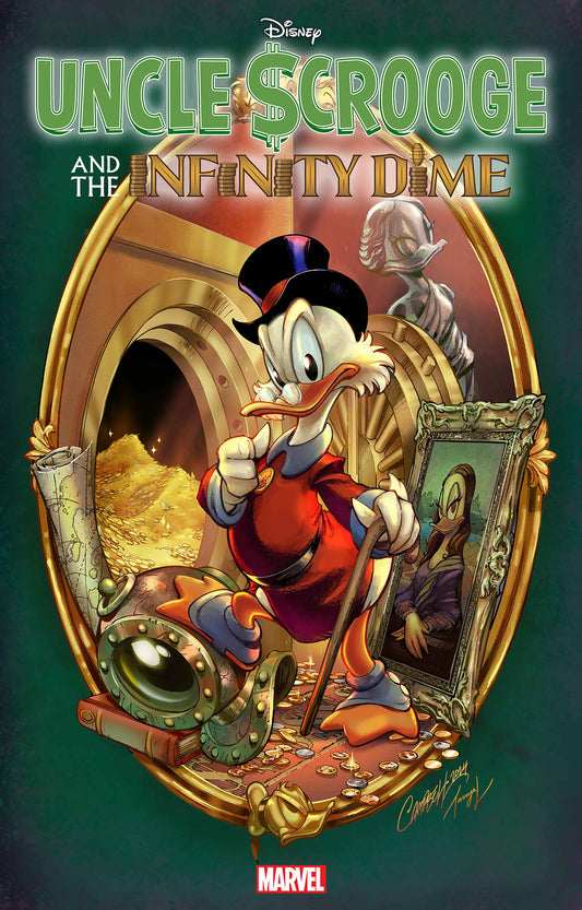 1:50 UNCLE SCROOGE AND THE INFINITY DIME #1 J. SCOTT CAMPBELL VARIANT - Release Date:  6/19/24