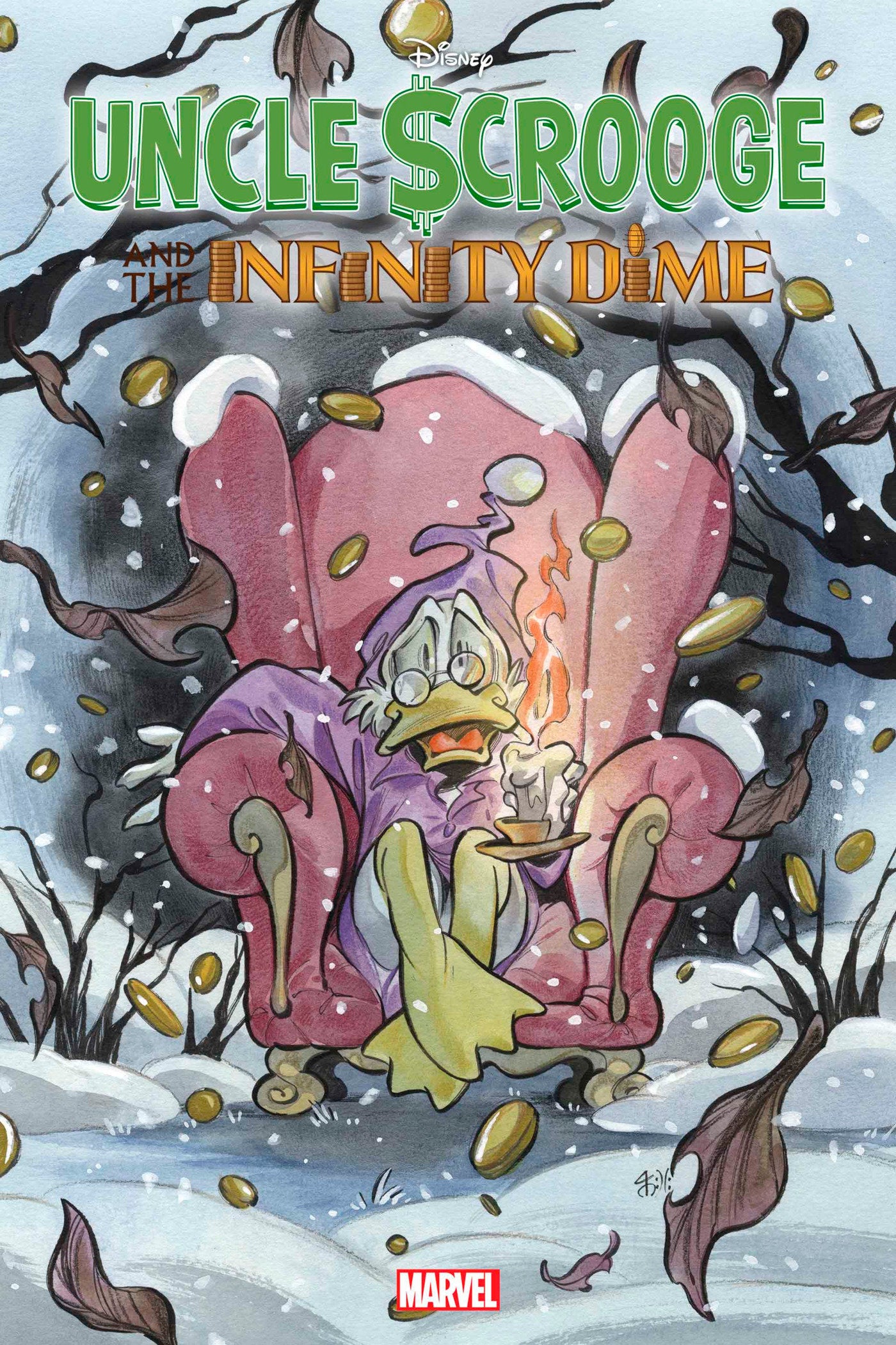 UNCLE SCROOGE AND THE INFINITY DIME #1 PEACH MOMOKO VARIANT - Release Date:  6/19/24