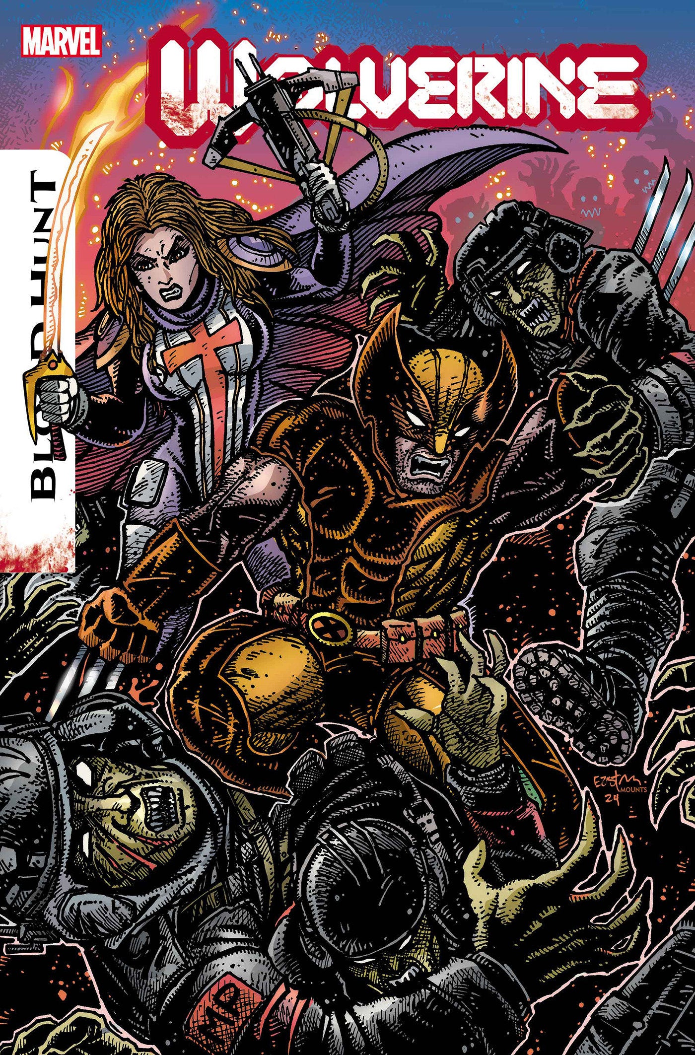 WOLVERINE: BLOOD HUNT #1 KEVIN EASTMAN VARIANT [BH] - Release Date:  6/5/24