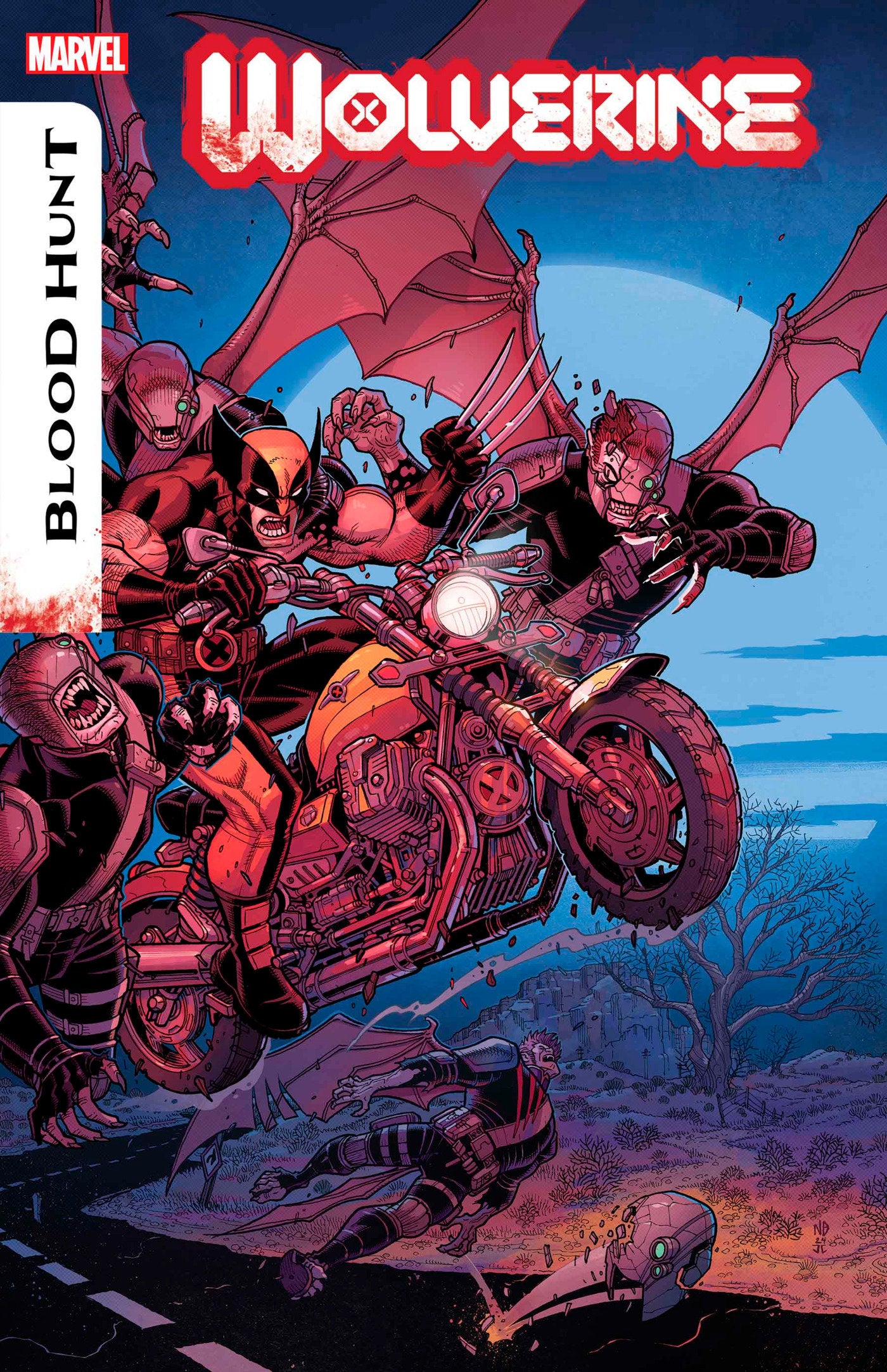 WOLVERINE: BLOOD HUNT #2 NICK BRADSHAW VARIANT [BH] - Release Date:  6/19/24