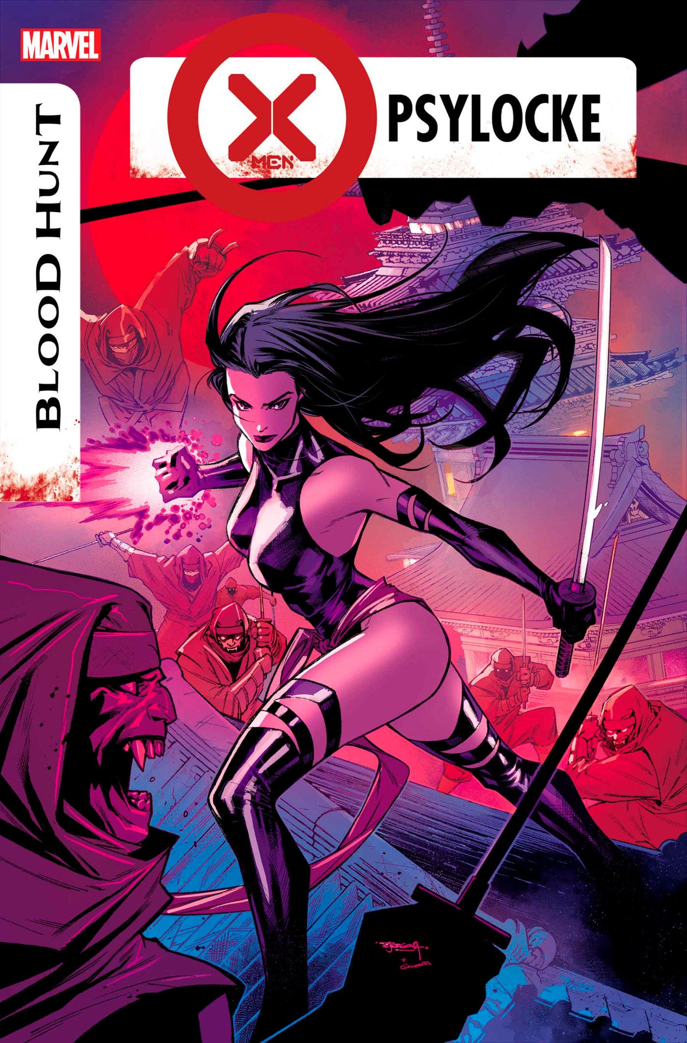 X-MEN: BLOOD HUNT - PSYLOCKE #1 [BH] - Release Date:  7/3/24