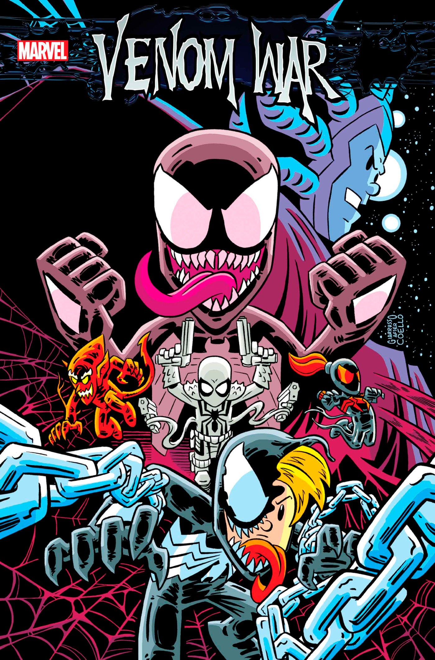 VENOM WAR #1 CHRIS GIARRUSSO VARIANT [VW] - Release Date:  8/7/24