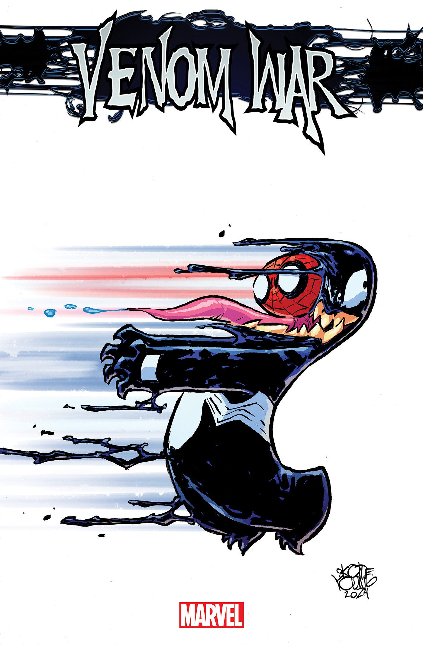 VENOM WAR #2 SKOTTIE YOUNG VARIANT [VW]  - Release Date:  9/4/24