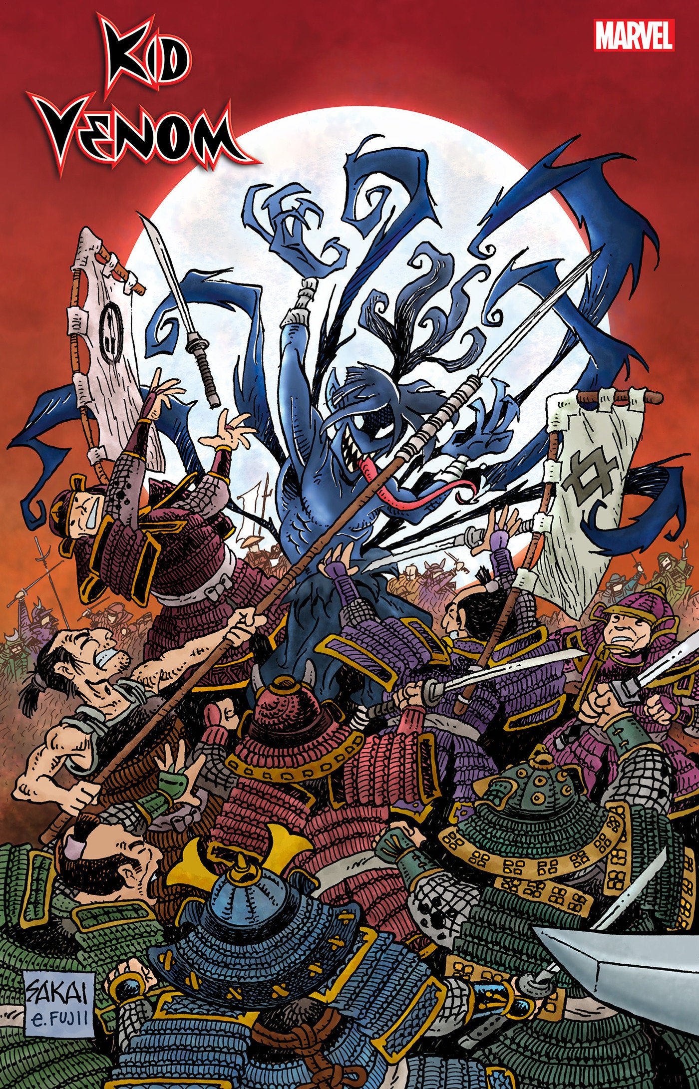 KID VENOM #2 STAN SAKAI VARIANT  - Release Date:  9/4/24