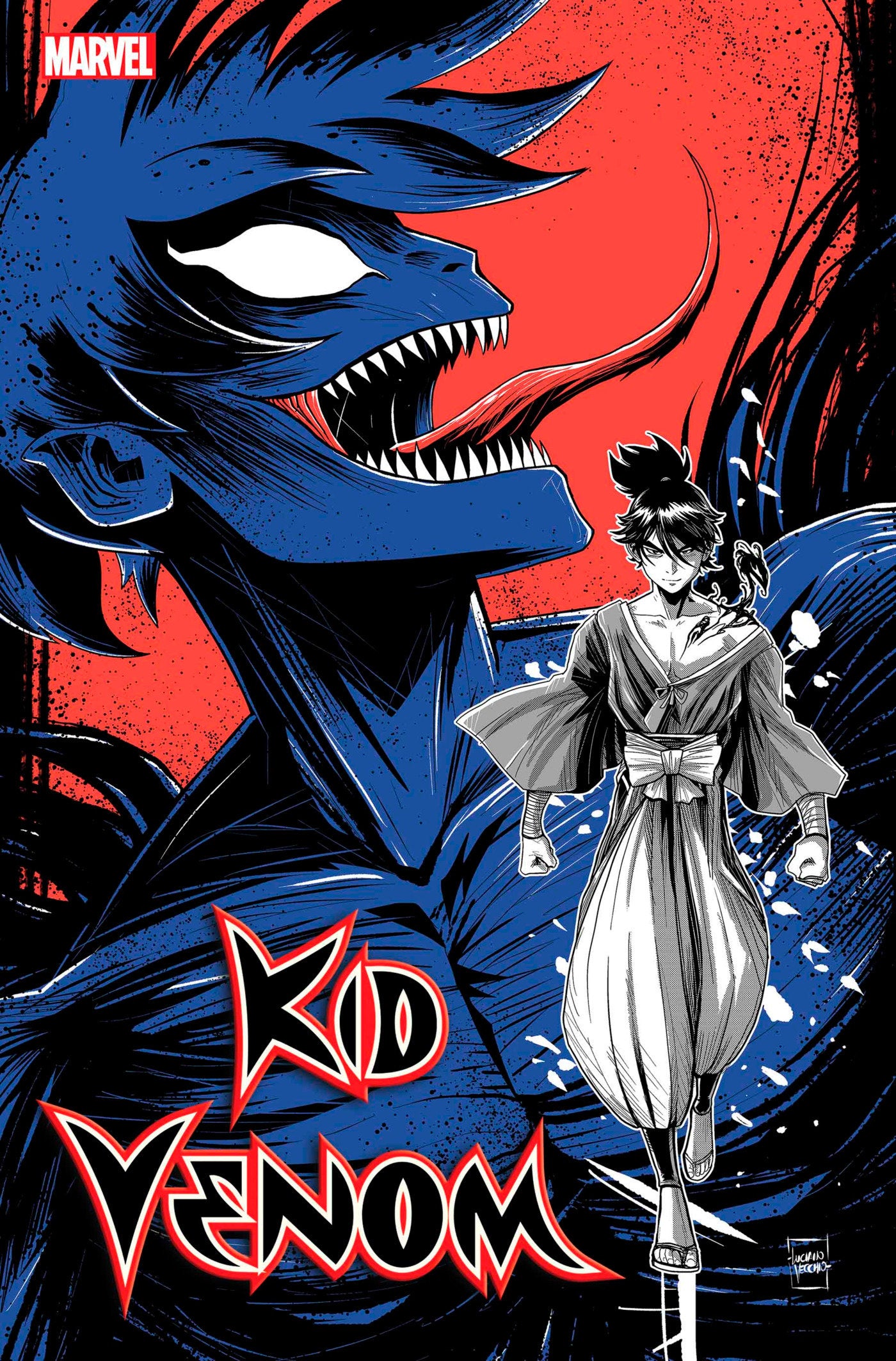 KID VENOM #3 LUCIANO VECCHIO VARIANT  - Release Date:  11/6/24