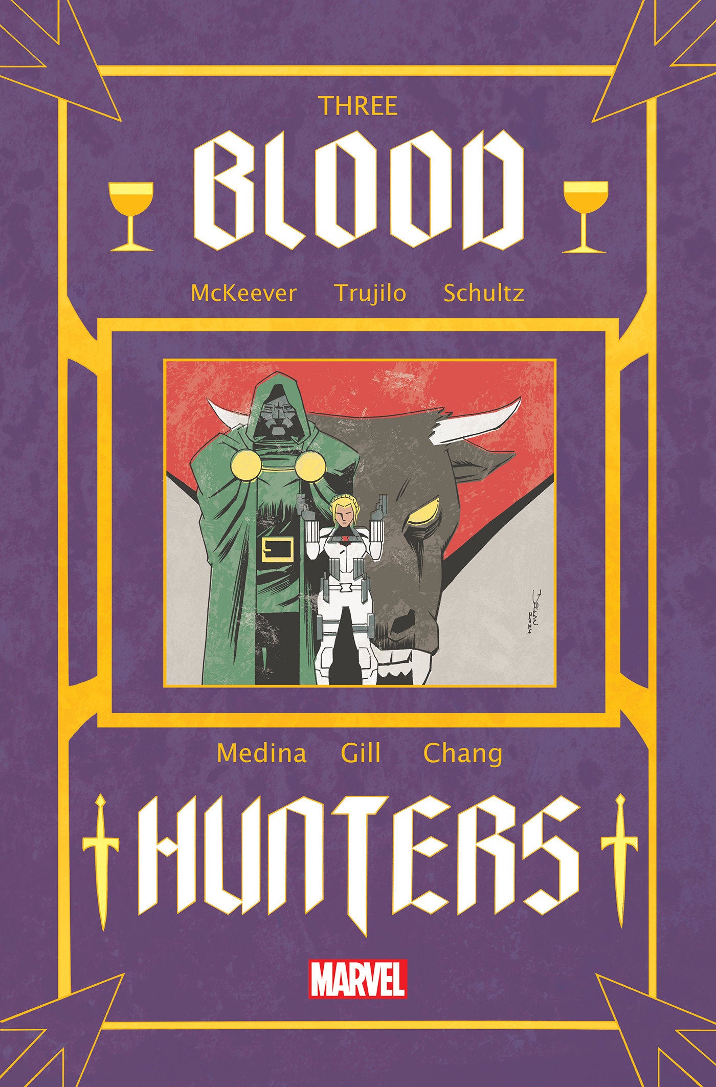 BLOOD HUNTERS #3 DECLAN SHALVEY BOOK COVER VARIANT [BH] - Release Date:  7/3/24