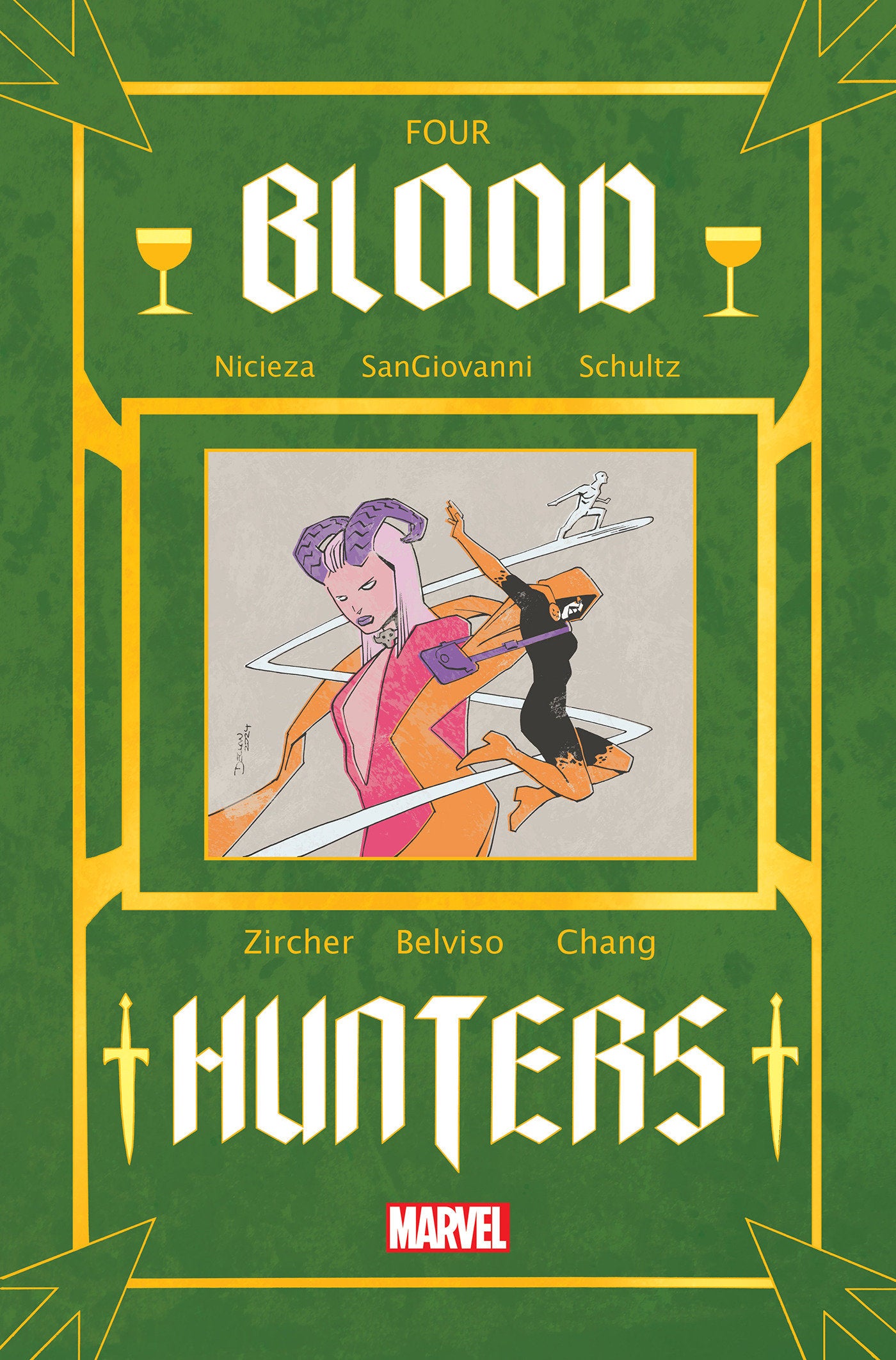 BLOOD HUNTERS #4 DECLAN SHALVEY BOOK COVER VARIANT [BH] - Release Date:  7/17/24
