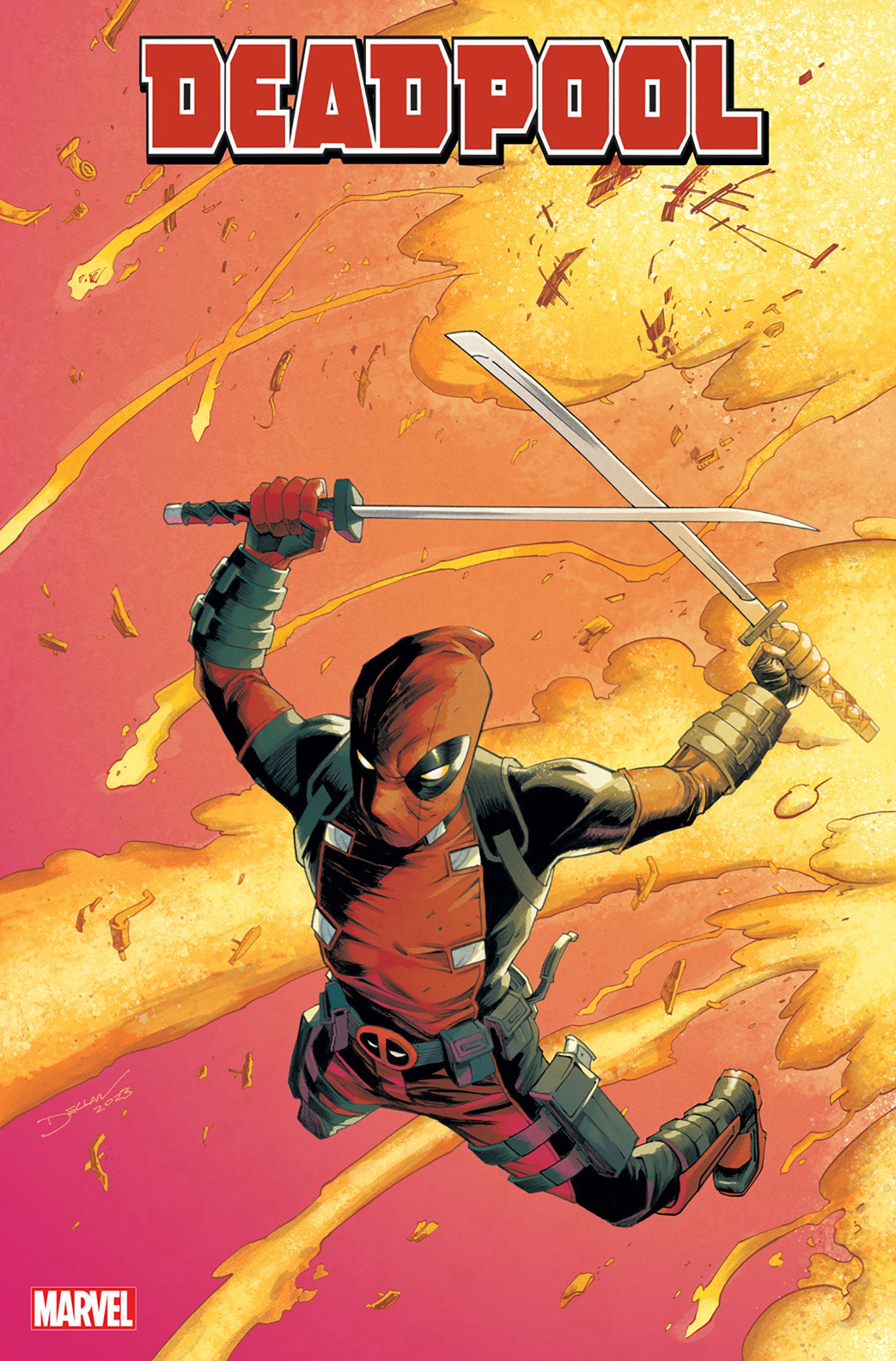 1:25 DEADPOOL #2 DECLAN SHALVEY VARIANT - Release Date:  5/8/24