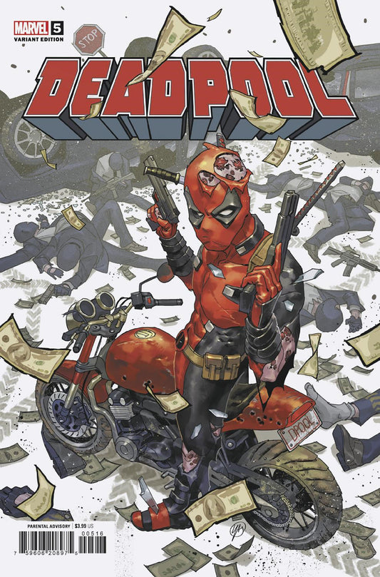 1:25 DEADPOOL #5 YASMINE PUTRI VARIANT,  - Release Date: 8/21/24