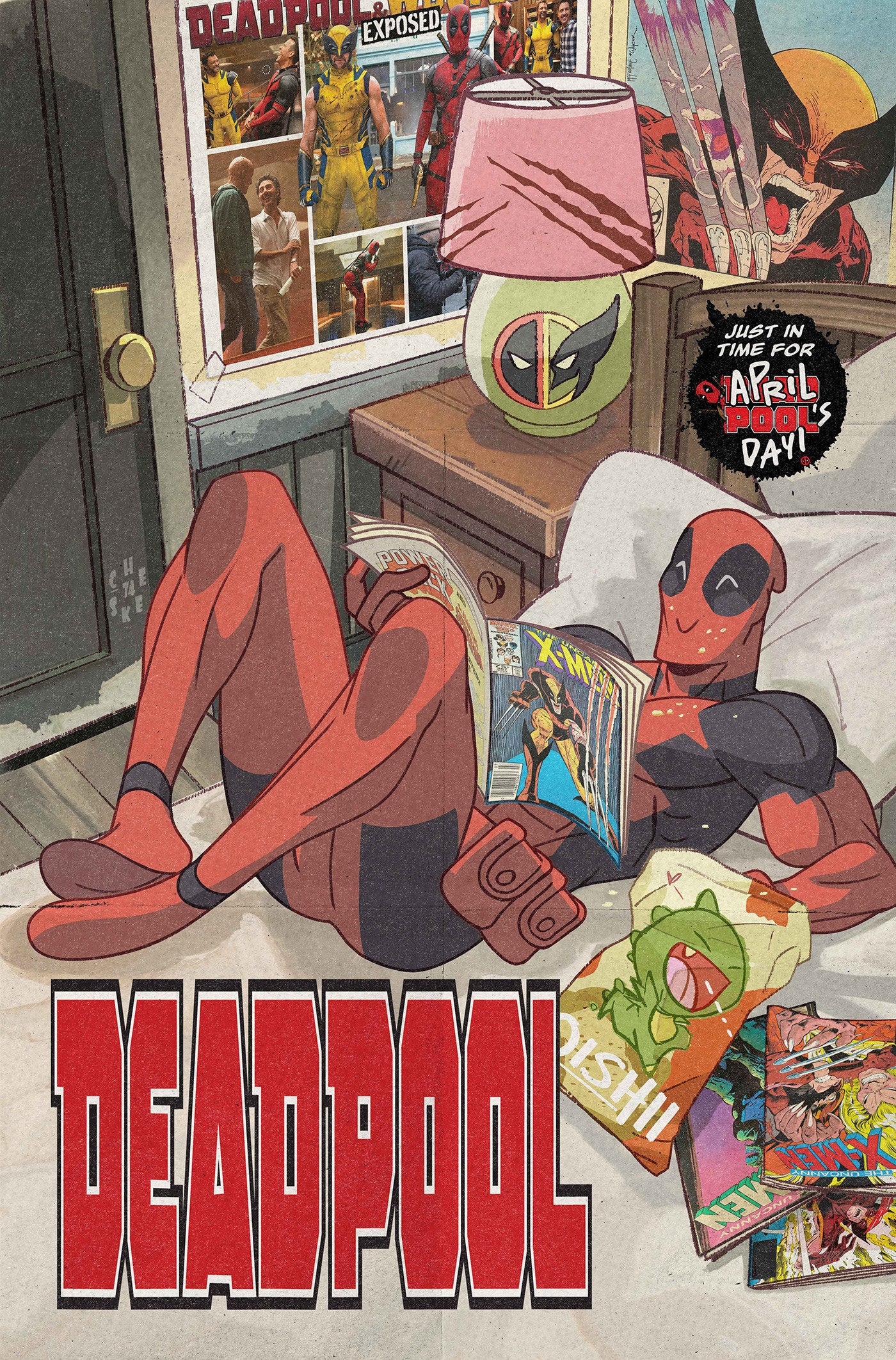 DEADPOOL #13 SEAN GALLOWAY APRIL POOL'S DAY VARIANT  - Release Date:  04/02/2025