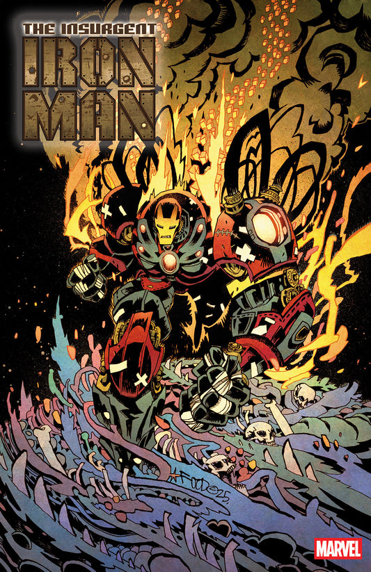 IRON MAN #10 JIM MAHFOOD VARIANT - ISBN: 75960620898201031 - Release Date:  7/23/25