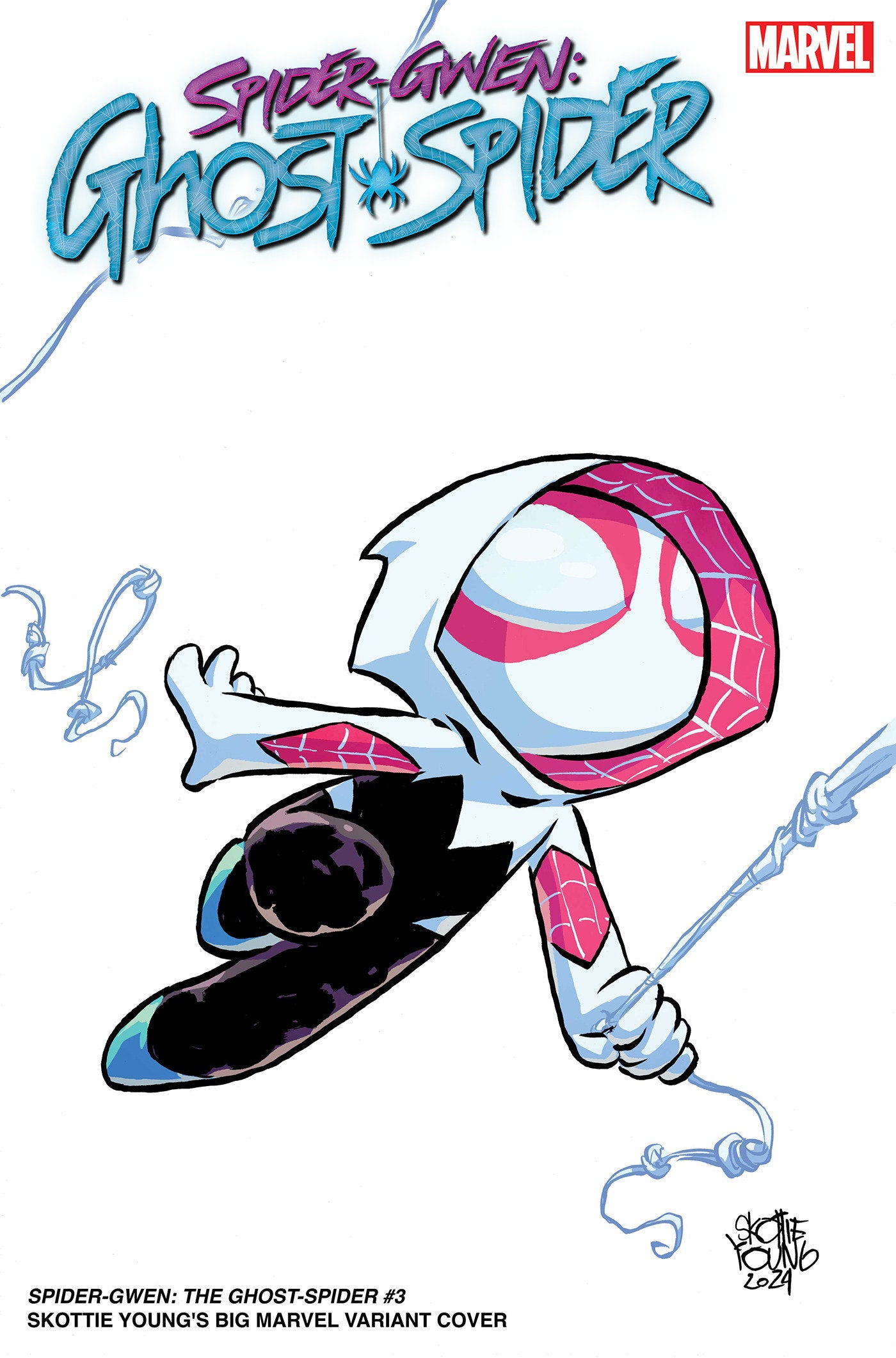 SPIDER-GWEN: THE GHOST-SPIDER #3 SKOTTIE YOUNG'S BIG MARVEL VARIANT [DPWX] -Releases: 7/31/24