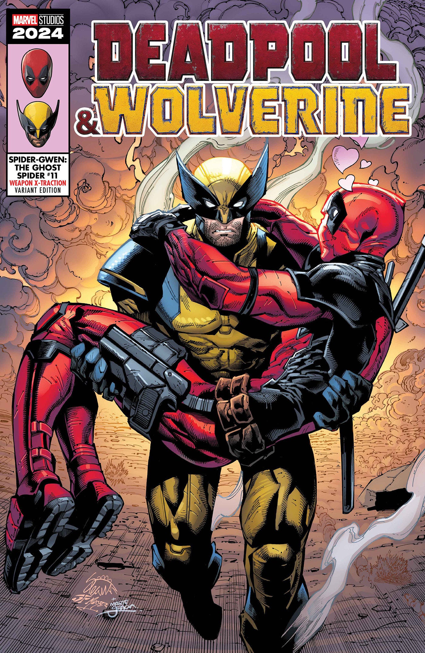 SPIDER-GWEN: THE GHOST-SPIDER #3 RYAN STEGMAN DEADPOOL & WOLVERINE WEAPON X-TRACTION VARIANT [DPWX] -Releases: 7/31/24