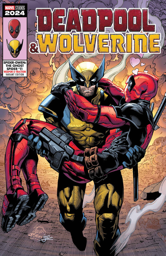 SPIDER-GWEN: THE GHOST-SPIDER #3 RYAN STEGMAN DEADPOOL & WOLVERINE WEAPON X-TRACTION VARIANT [DPWX] -Releases: 7/31/24