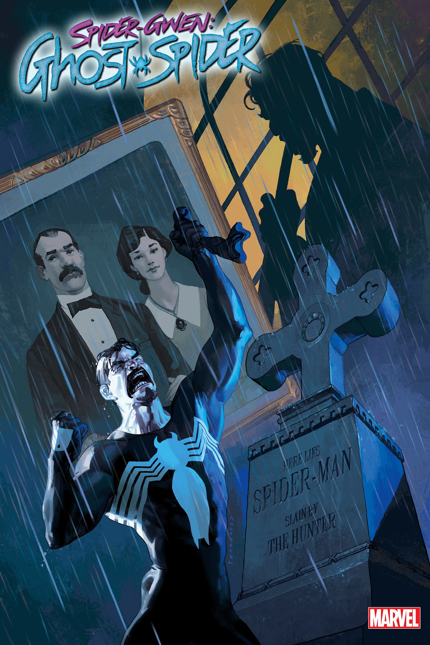 SPIDER-GWEN: THE GHOST-SPIDER #7 JOSEMARIA CASANOVAS KRAVEN VARIANT  - Release Date:  11/20/24
