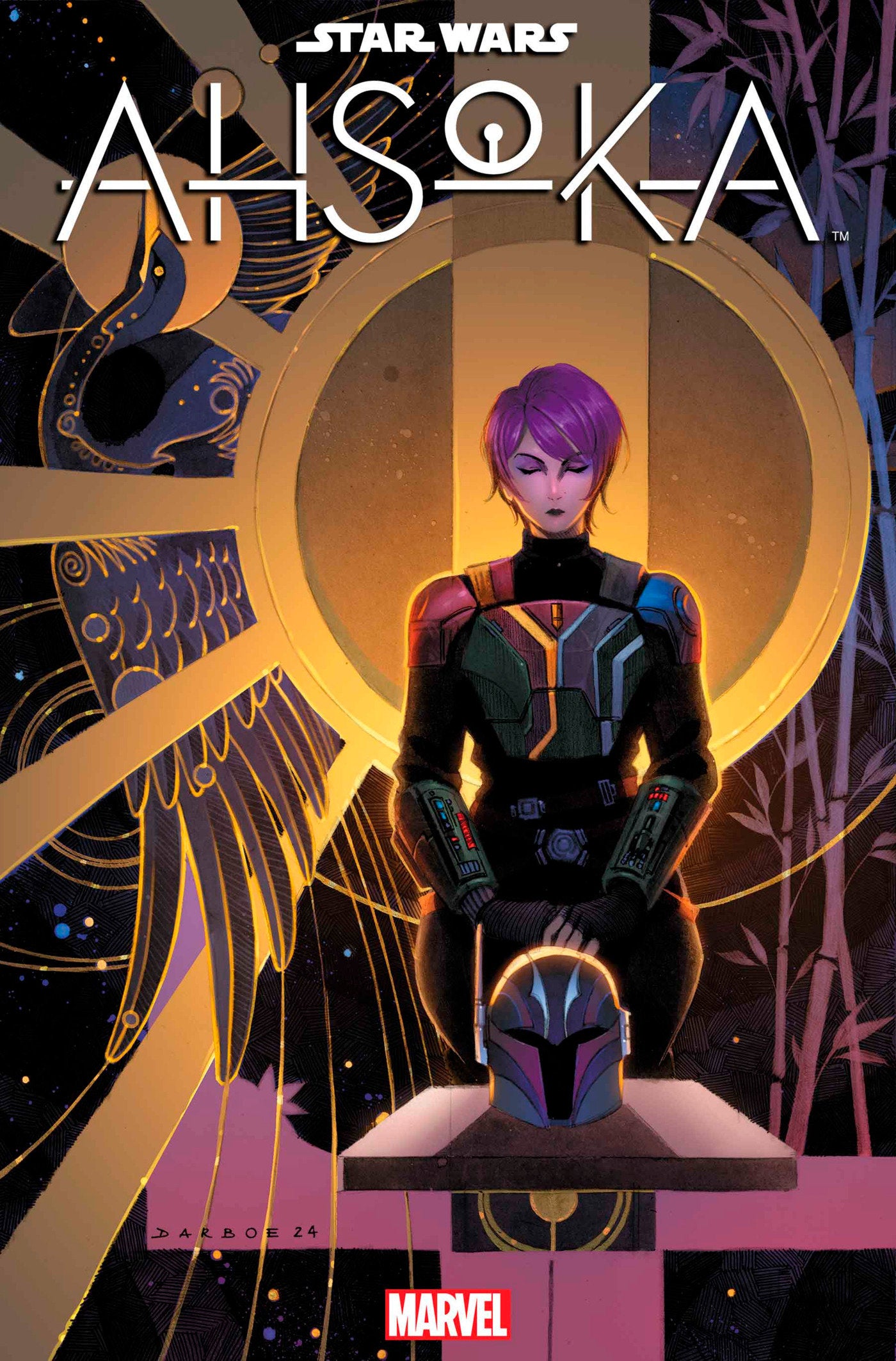 STAR WARS: AHSOKA #2 KAREN DARBOE VARIANT  - Release Date: 8/28/24