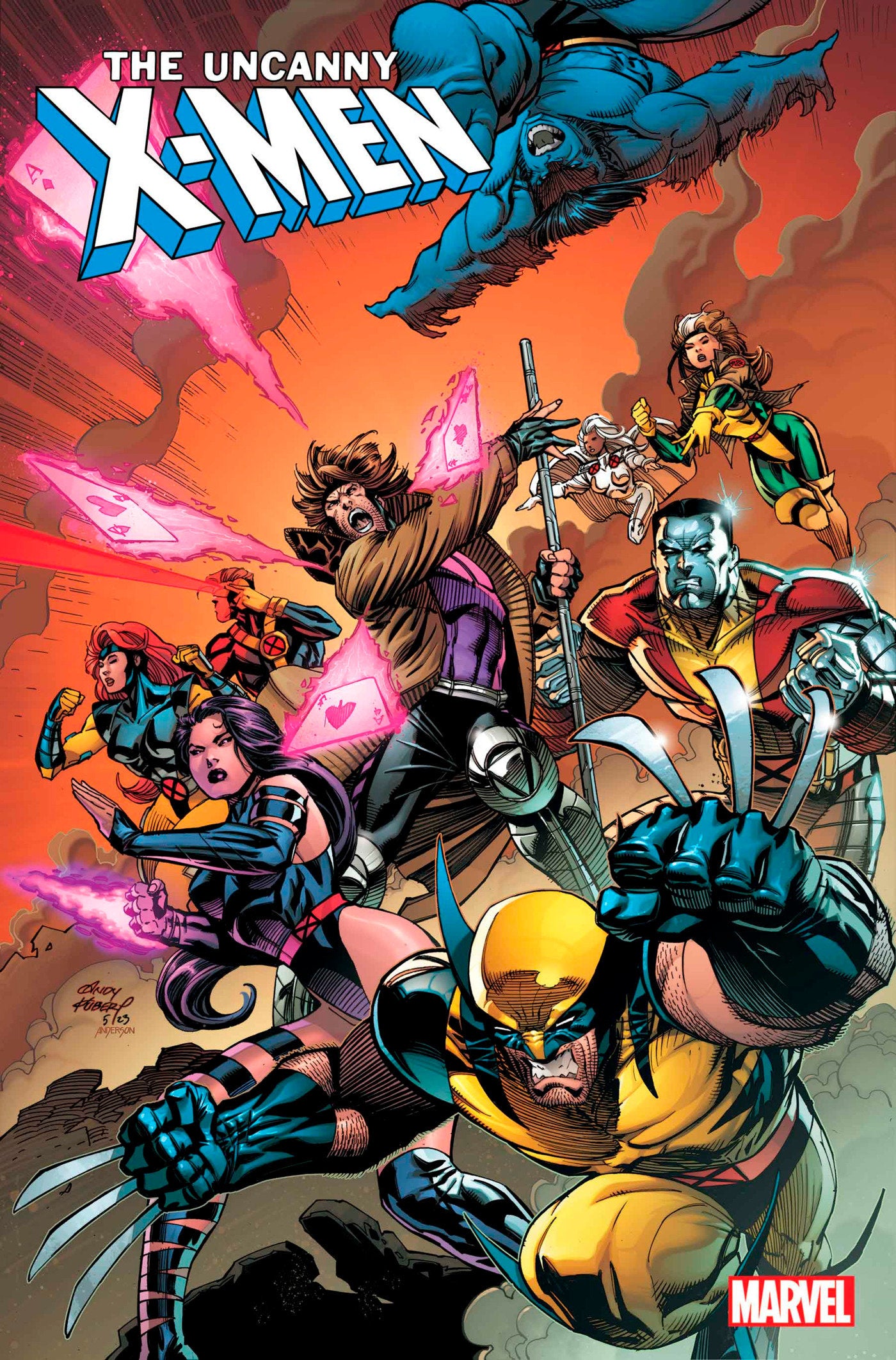 UNCANNY X-MEN #1 ANDY KUBERT VARIANT -Releases: 8/7/24