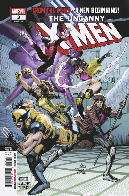 UNCANNY X-MEN #3 RYAN STEGMAN 2ND PRINTING VARIANT  - Release Date:  11/6/24