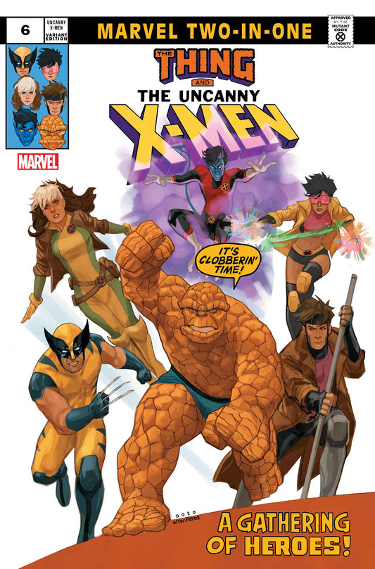 UNCANNY X-MEN #6 PHIL NOTO MARVEL TWO-IN-ONE VARIANT  - Release Date:  11/27/24