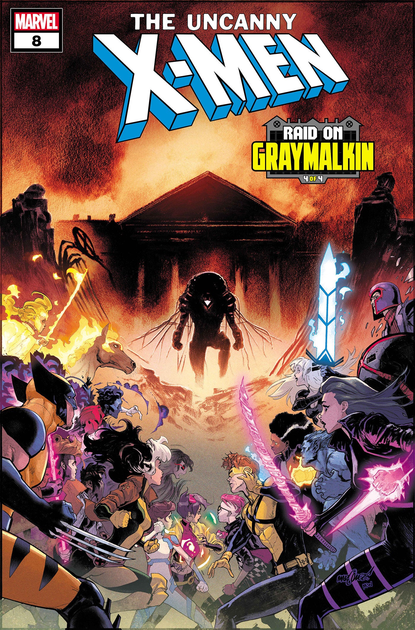 UNCANNY X-MEN #8 [ROG]  - Release Date:  1/8/25