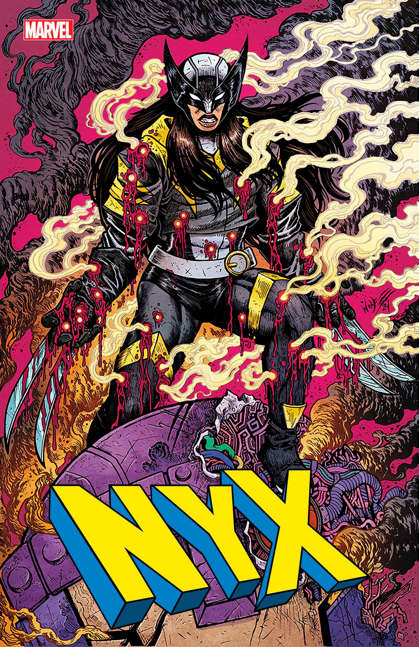 NYX #2 MARIA WOLF VARIANT  - Release Date: 8/28/24