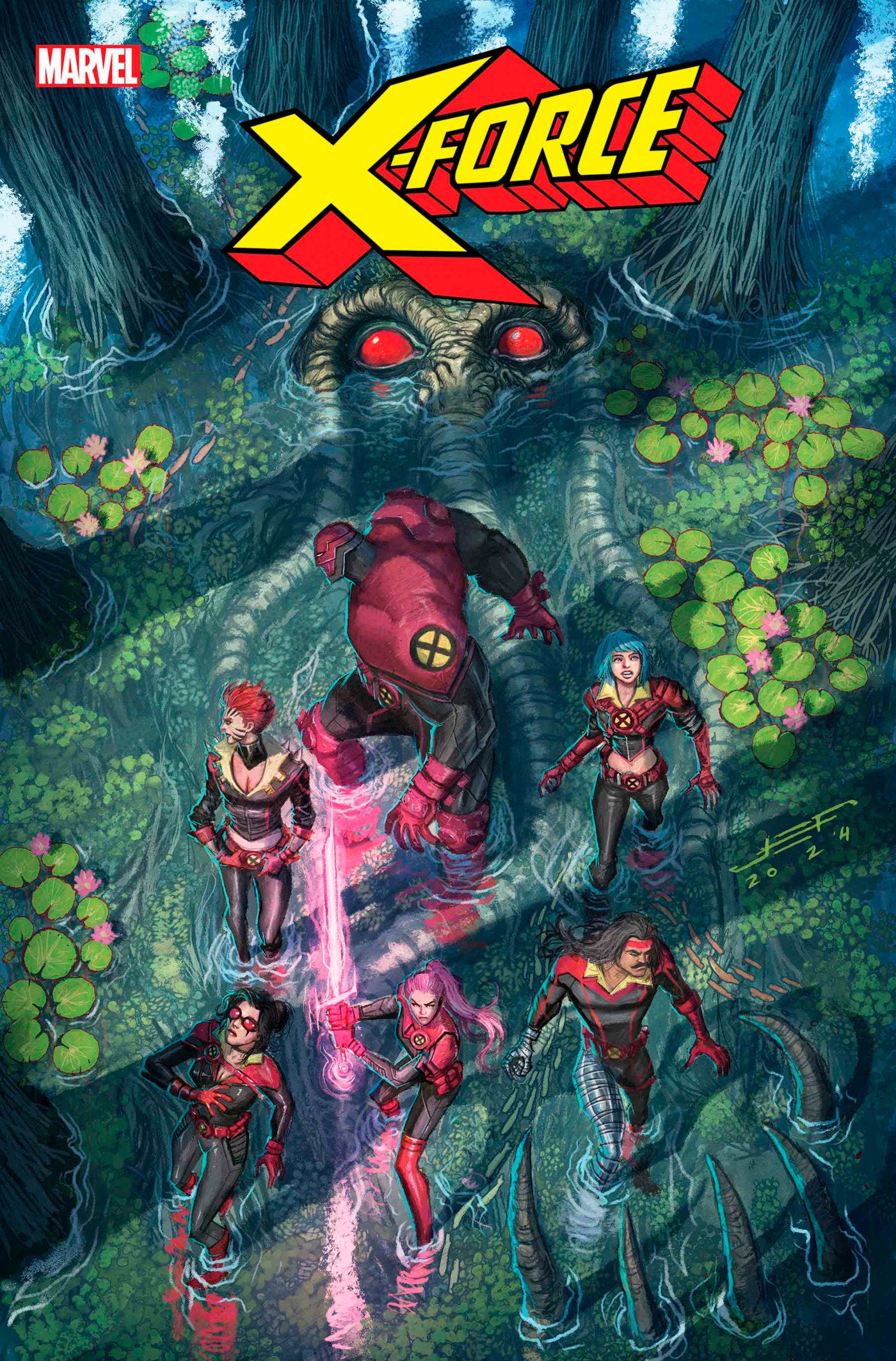 X-FORCE #4 JUAN FERREYRA VARIANT  - Release Date:  10/9/24