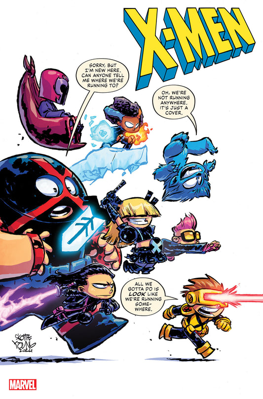 X-MEN #1 SKOTTIE YOUNG VARIANT - Release Date:  7/10/24