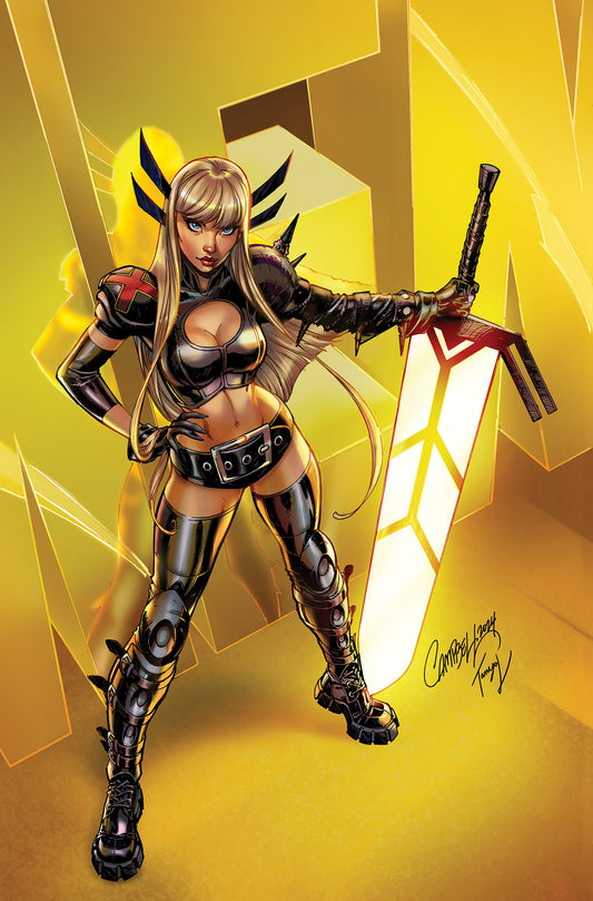 1:100 X-MEN #2 J. SCOTT CAMPBELL MAGIK VIRGIN VARIANT [DPWX],  - Release Date: 8/14/24