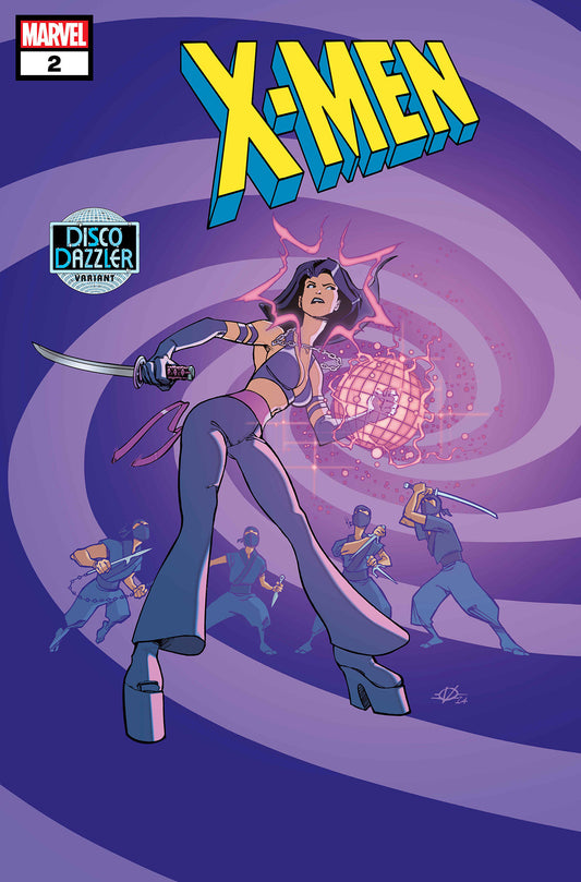 X-MEN #2 OLIVIER VATINE DISCO DAZZLER VARIANT [DPWX]  - Release Date: 8/14/24