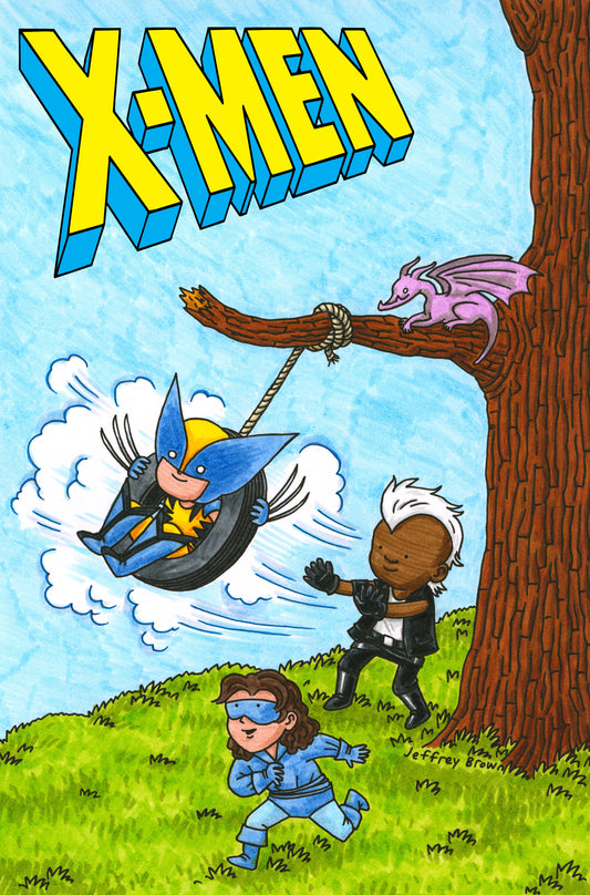 X-MEN #20 JEFFREY BROWN VARIANT - ISBN: 75960620920002041 - Release Date:  8/13/25