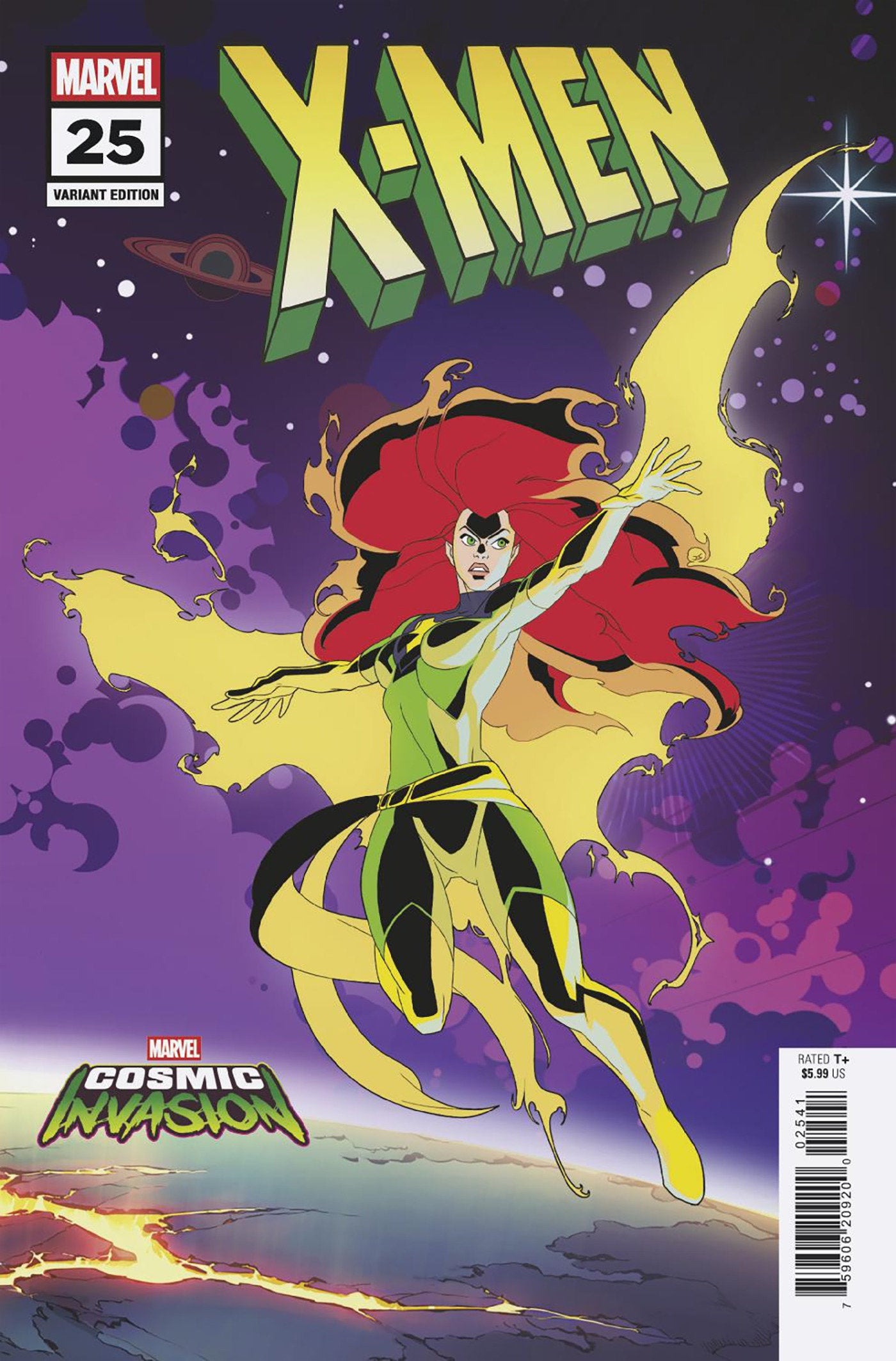 X-MEN #25 MARVEL COSMIC INVASION VARIANT ISBN: 75960620920002541 - Release Date: 2/11/26