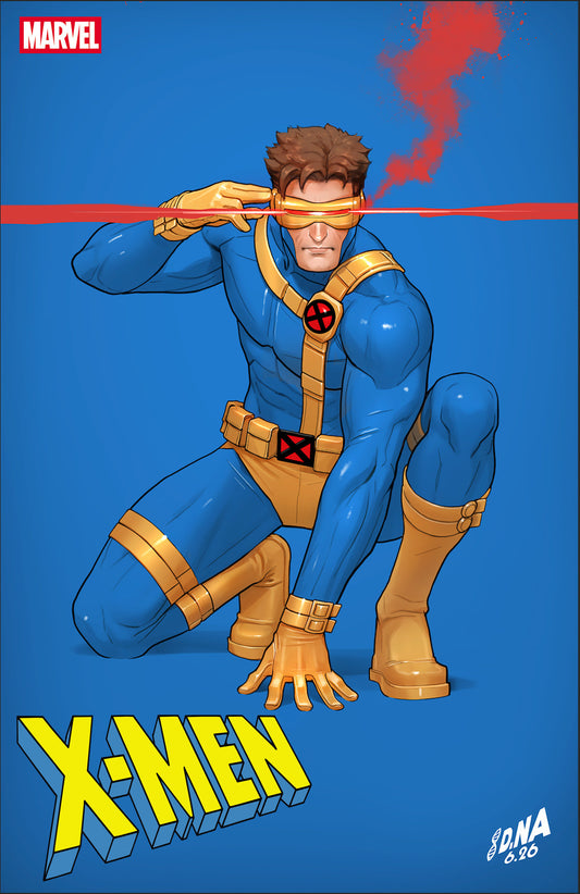 X-MEN #33 DAVID NAKAYAMA COLOR BLOCK BLUE VARIANT ISBN: 75960620920003321 - FOC DATE: 6/14/26  - Release Date: 7/15/26
