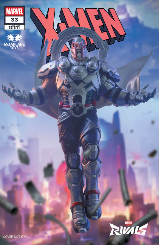 X-MEN #33 MCFARLANE TOYS MARVEL RIVALS VARIANT ISBN: 75960620920003351 - FOC DATE: 6/14/26  - Release Date: 7/15/26