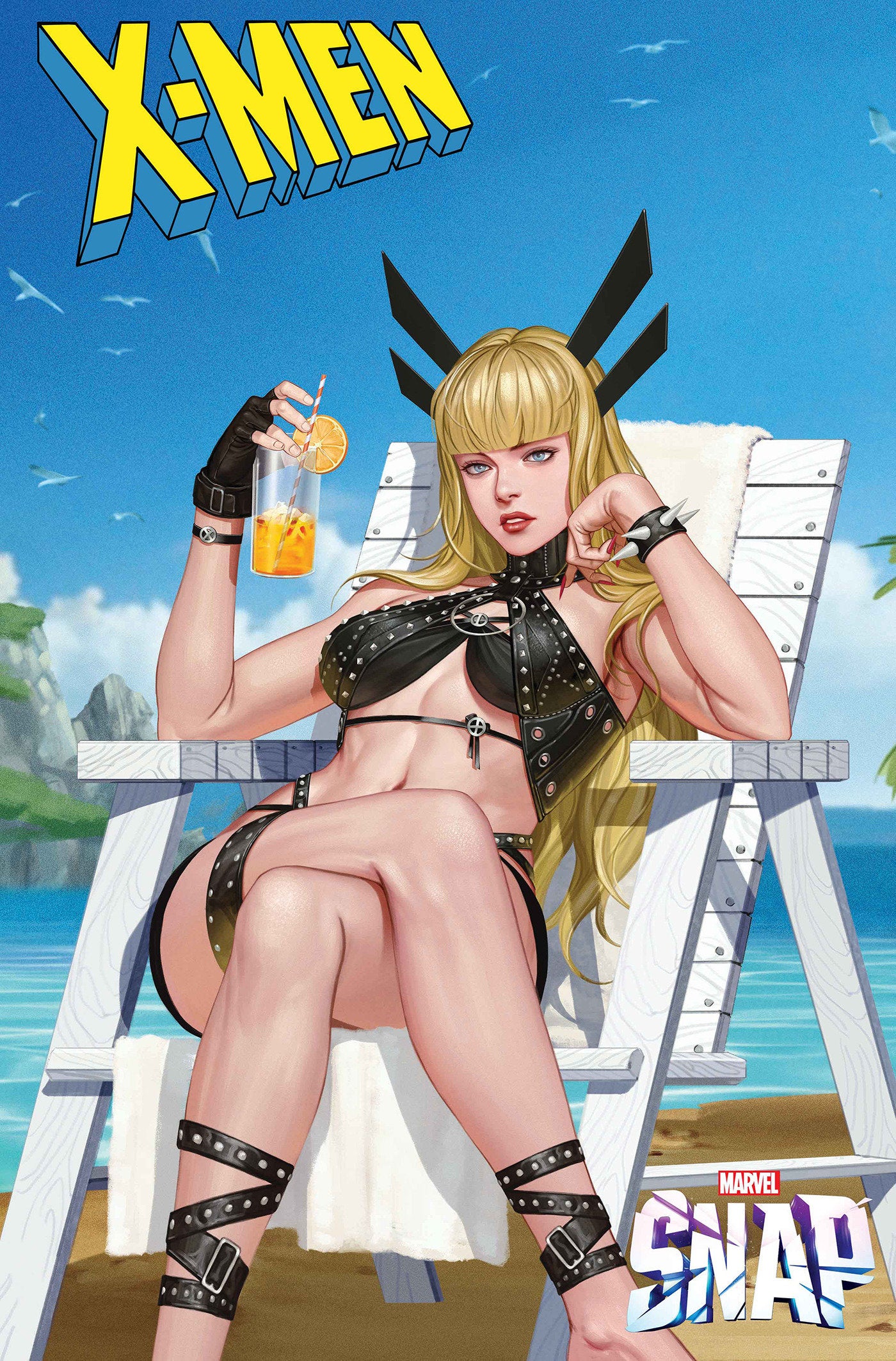 X-MEN #34 INHYUK LEE MARVEL SNAP SWIMSUIT VARIANT ISBN: 75960620920003451 - FOC DATE: 6/28/26  - Release Date: 7/29/26