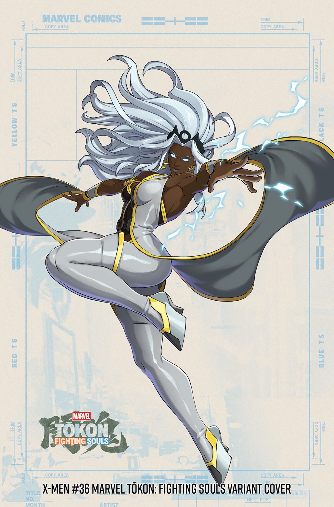 X-MEN #36 MARVEL TOKON: FIGHTING SOULS VARIANT ISBN: 75960620920003631 - FOC DATE: 7/26/26  - Release Date: 8/26/26