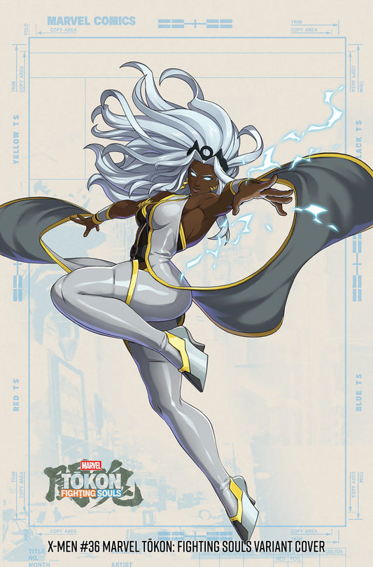 X-MEN #36 MARVEL TOKON: FIGHTING SOULS VARIANT ISBN: 75960620920003631 - FOC DATE: 7/26/26  - Release Date: 8/26/26