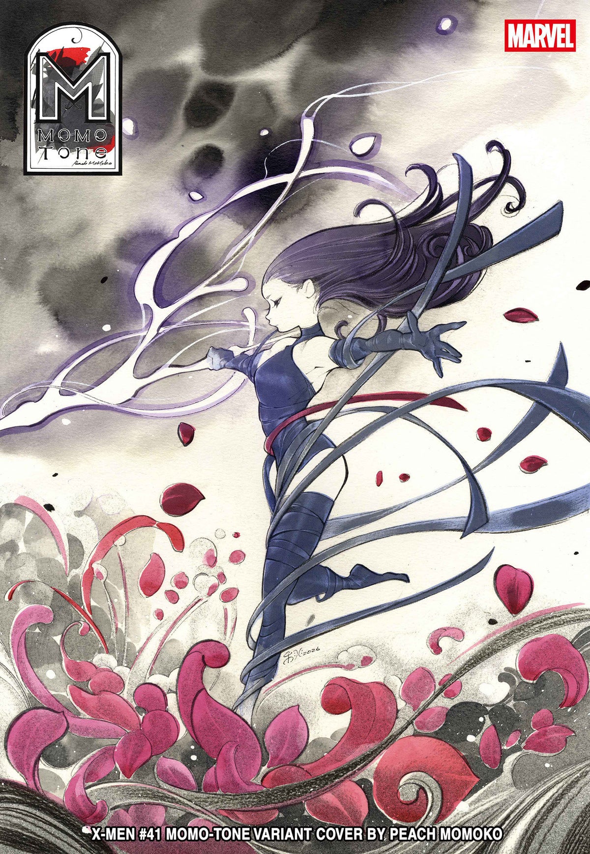 X-MEN #41 PEACH MOMOKO MOMO-TONE VARIANT [DNX] ISBN: 75960620920004121 - FOC DATE: 10/4/26  - Release Date: 11/11/26