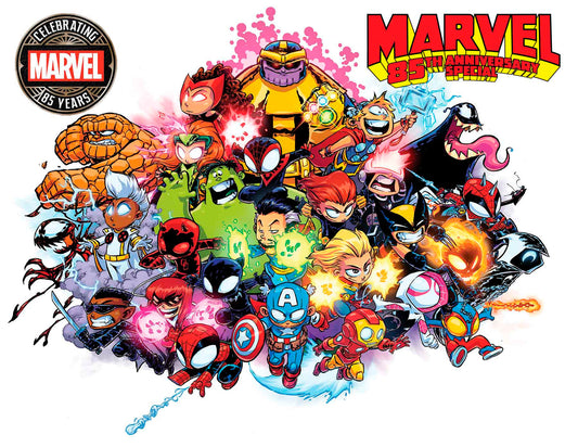 MARVEL 85TH ANNIVERSARY SPECIAL #1 SKOTTIE YOUNG WRAPAROUND VARIANT  - Release Date: 8/28/24