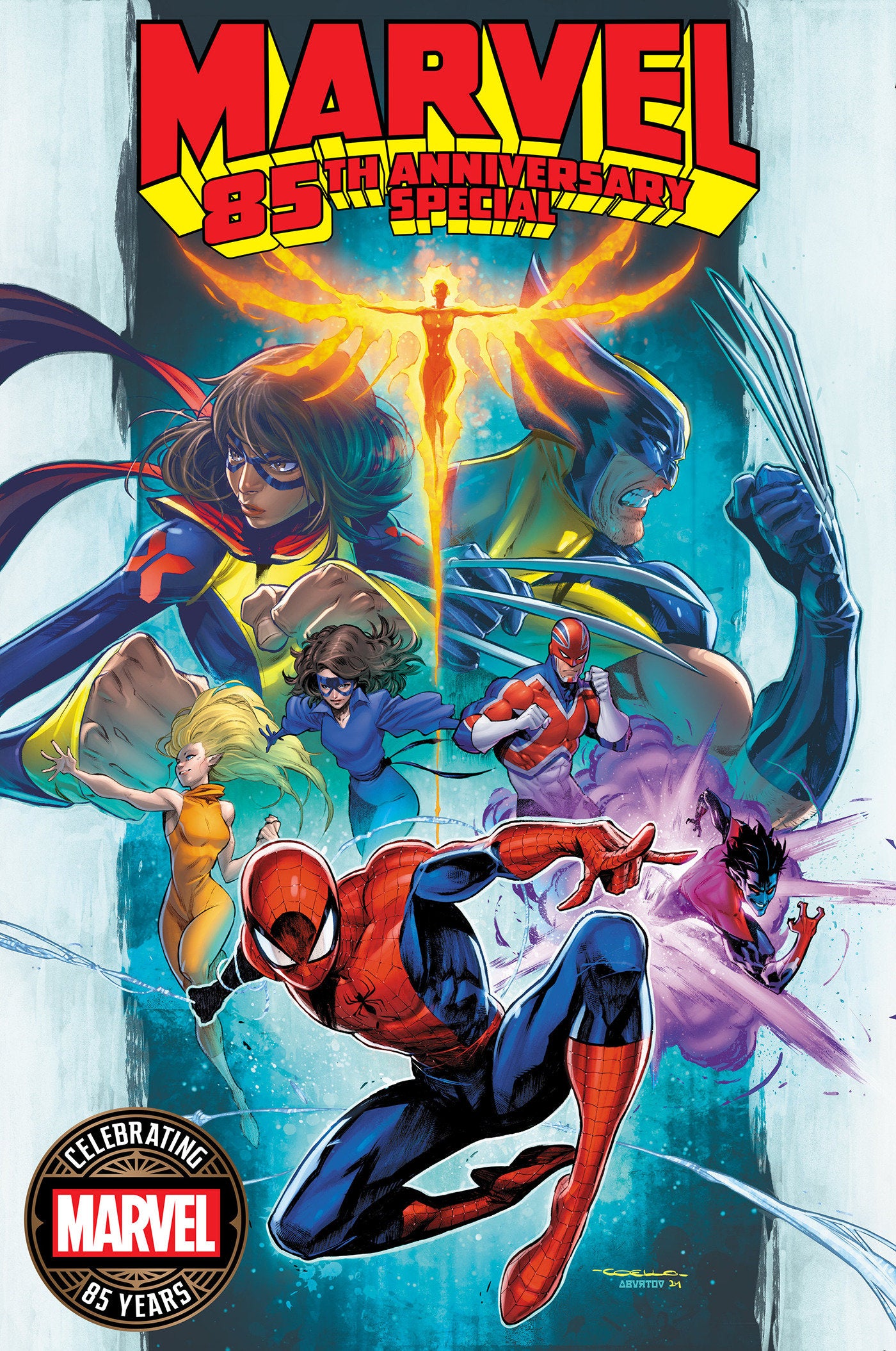 MARVEL 85TH ANNIVERSARY SPECIAL #1 IBAN COELLO VARIANT  - Release Date: 8/28/24