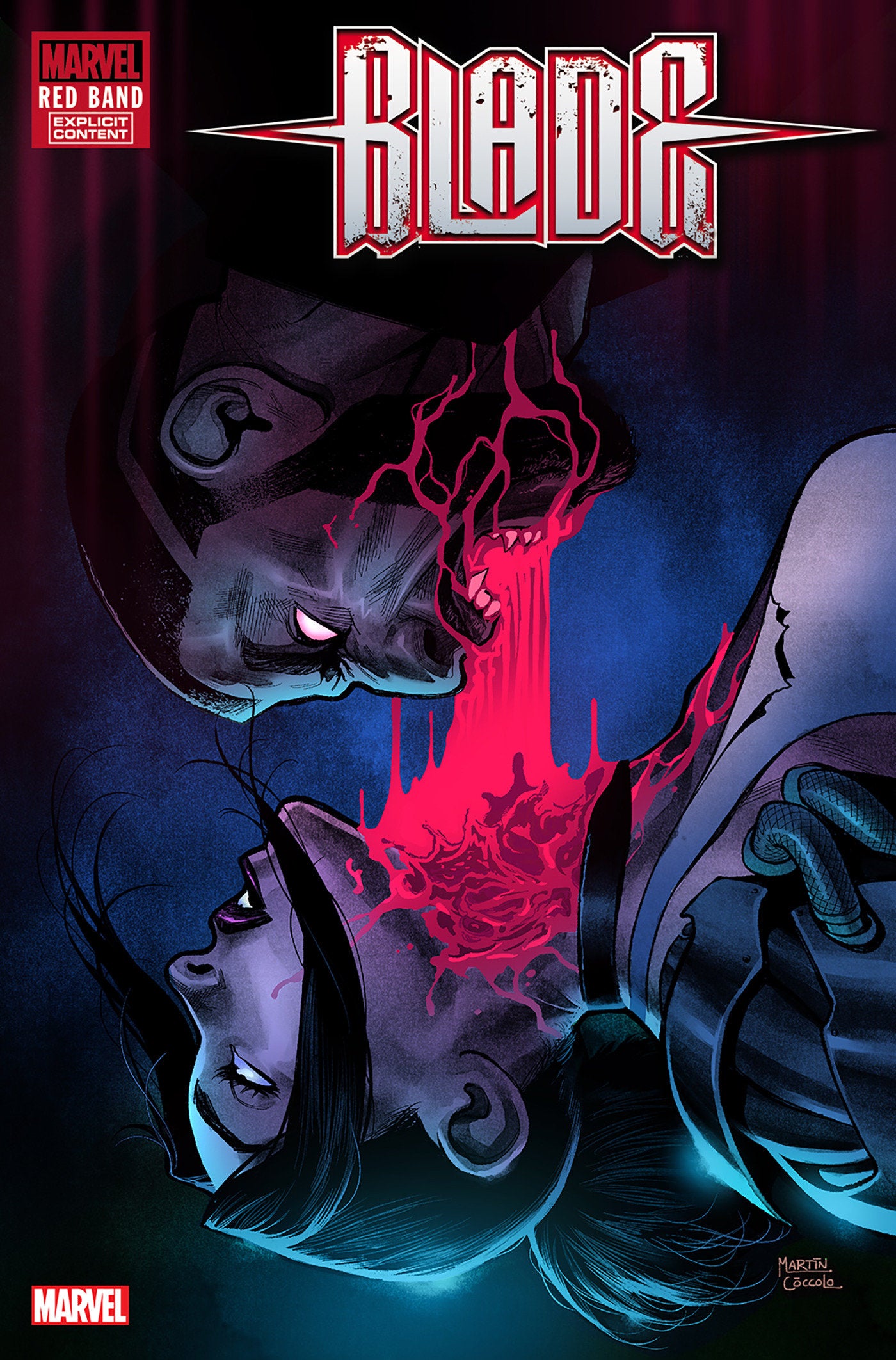 BLADE: RED BAND #3 MARTIN COCCOLO VARIANT [POLYBAGGED]  - Release Date:  12/25/24