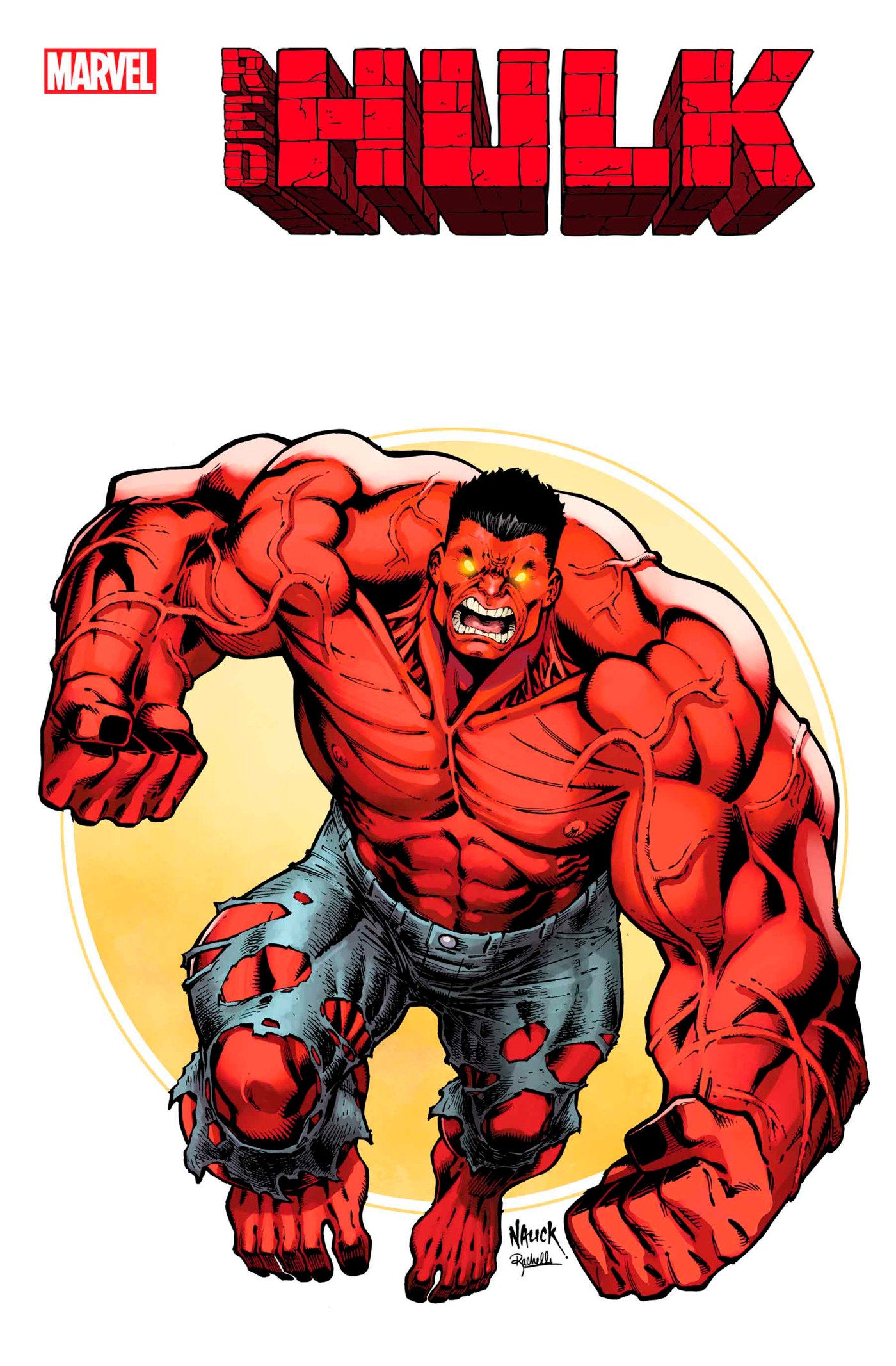 RED HULK #1 TODD NAUCK ICONIC VARIANT [DOOM]  - Release Date:  2/26/25