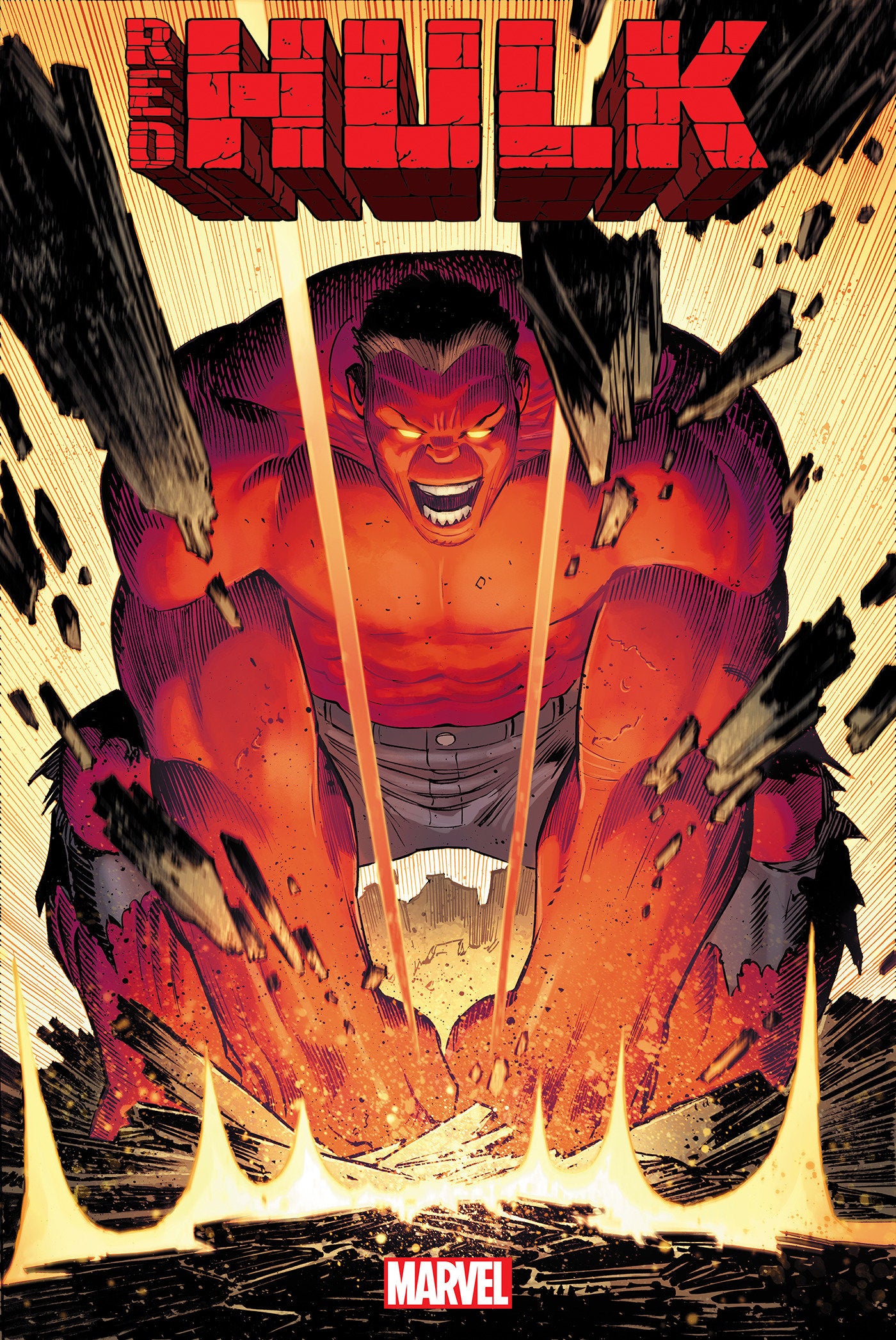 RED HULK #1 JOHN ROMITA JR. VARIANT [DOOM]  - Release Date:  2/26/25