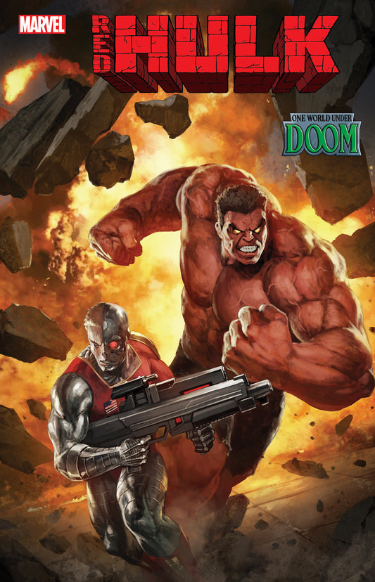 RED HULK #2 SKAN VARIANT [DOOM]  - Release Date:  3/26/25