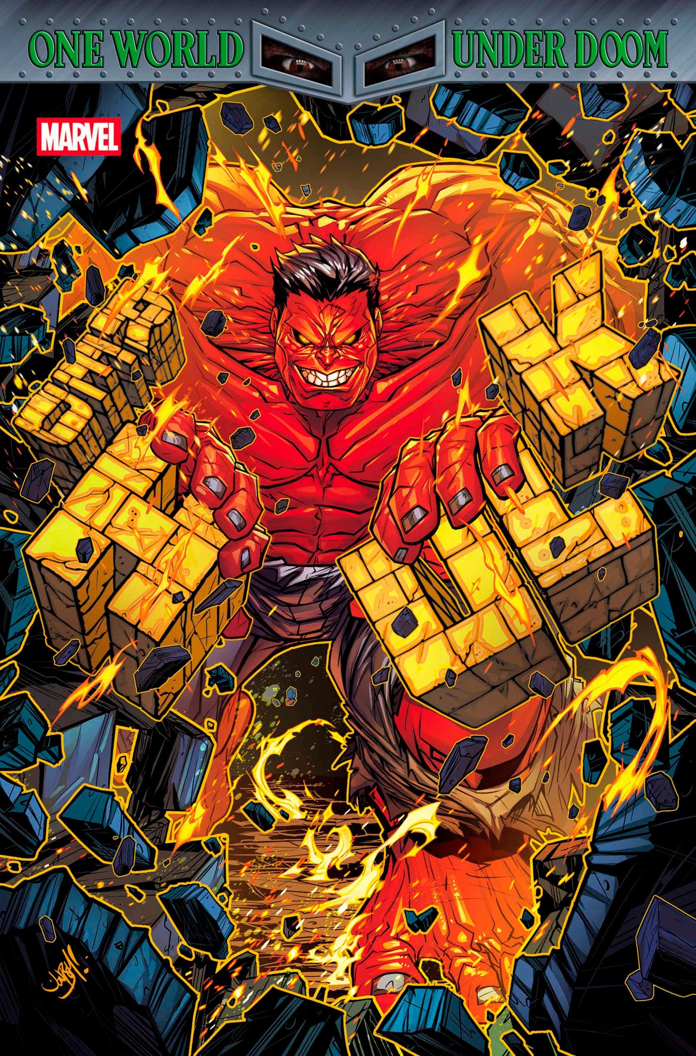 RED HULK #4 JONBOY MEYERS VARIANT [DOOM]  - Release Date:  05/14/2025