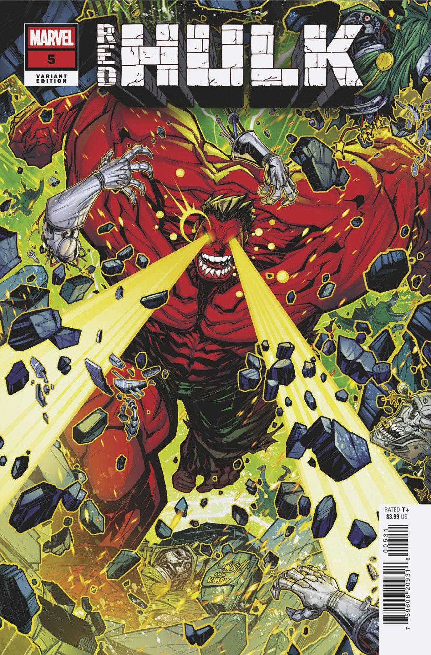 RED HULK #5 JONBOY MEYERS VARIANT [DOOM]  - Release Date:  6/4/25