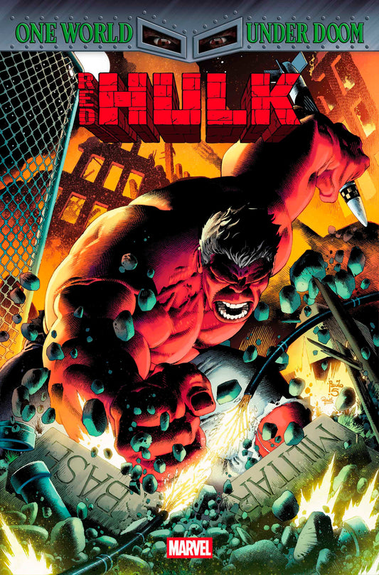 RED HULK #7 PAULO SIQUEIRA VARIANT [DOOM] - ISBN: 75960620931600721 - Release Date:  8/6/25