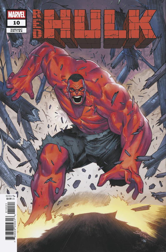 RED HULK #10 MICHELE BANDINI VARIANT [DOOM] ISBN: 75960620931601021 - Release Date: 11/12/25