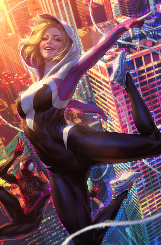 1:100 SPIDER-SOCIETY #1 ARTGERM SPIDER-GWEN VIRGIN VARIANT,  - Release Date: 8/14/24