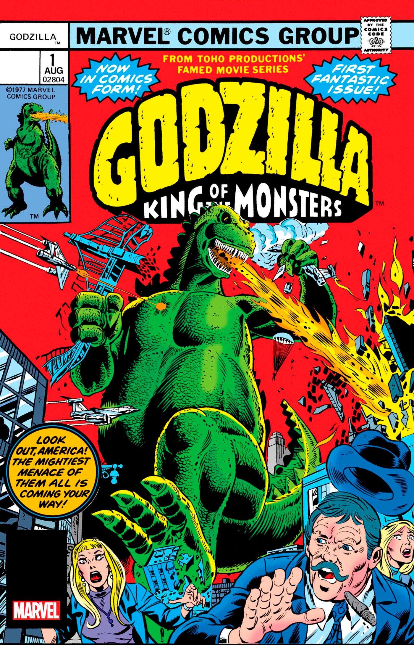 GODZILLA #1 FACSIMILE EDITION - Release Date:  6/26/24