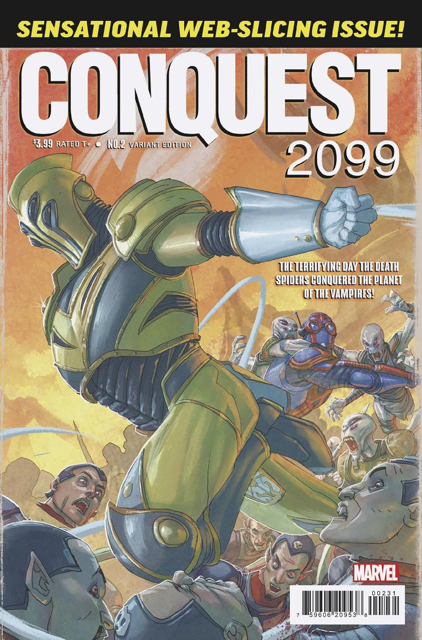 CONQUEST 2099 #2 PETE WOODS VARIANT  - Release Date:  10/23/2024